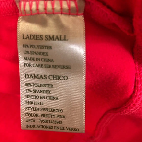 Ladies small pink Tangerine zippered jacket - Picture 5 of 9